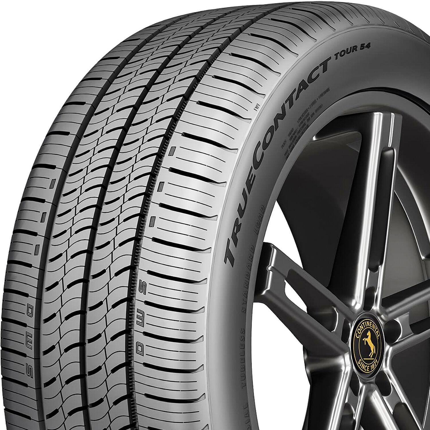 Continental TrueContact Tour 54 tire tread design