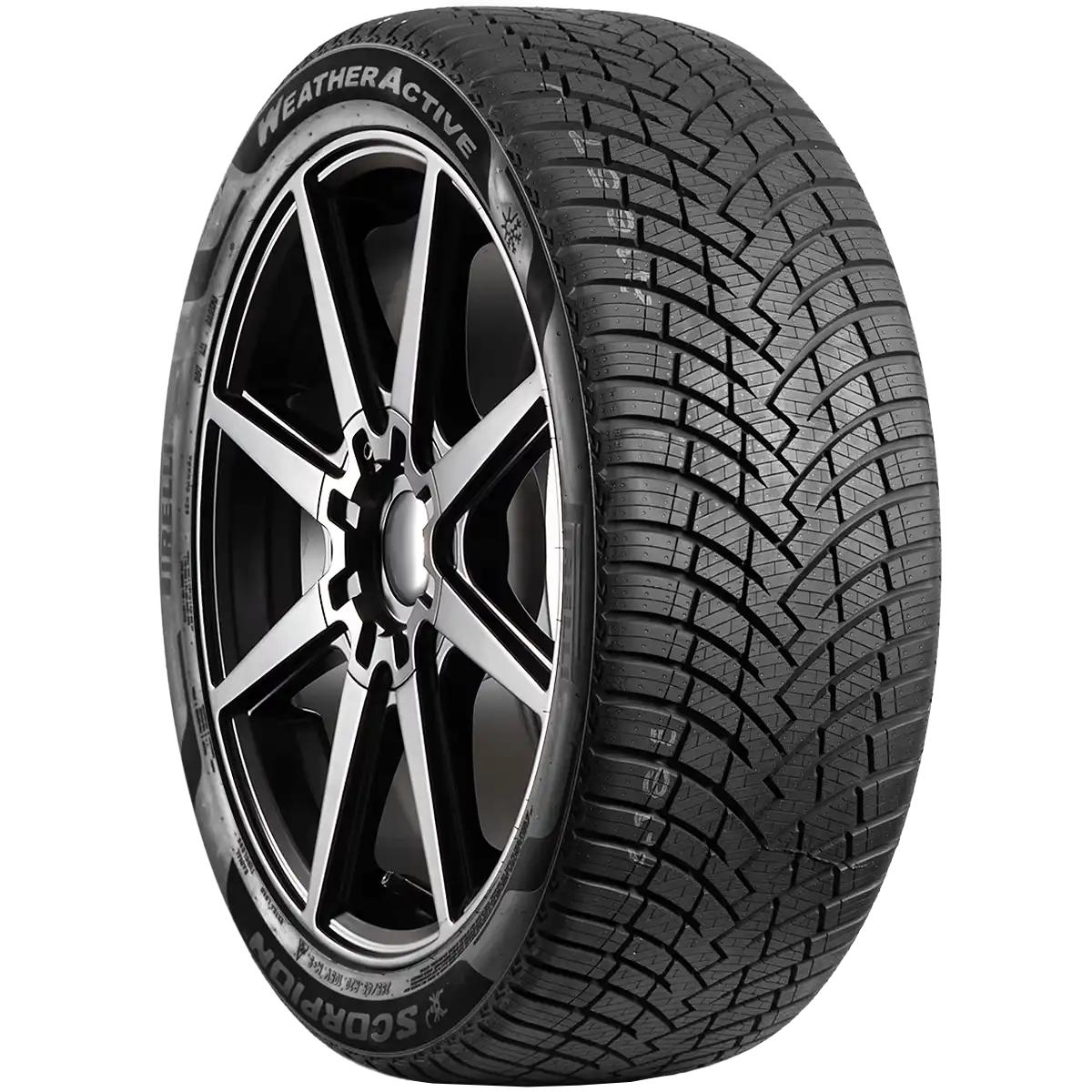 Pirelli Scorpion WeatherActive mounted on a vehicle wheel