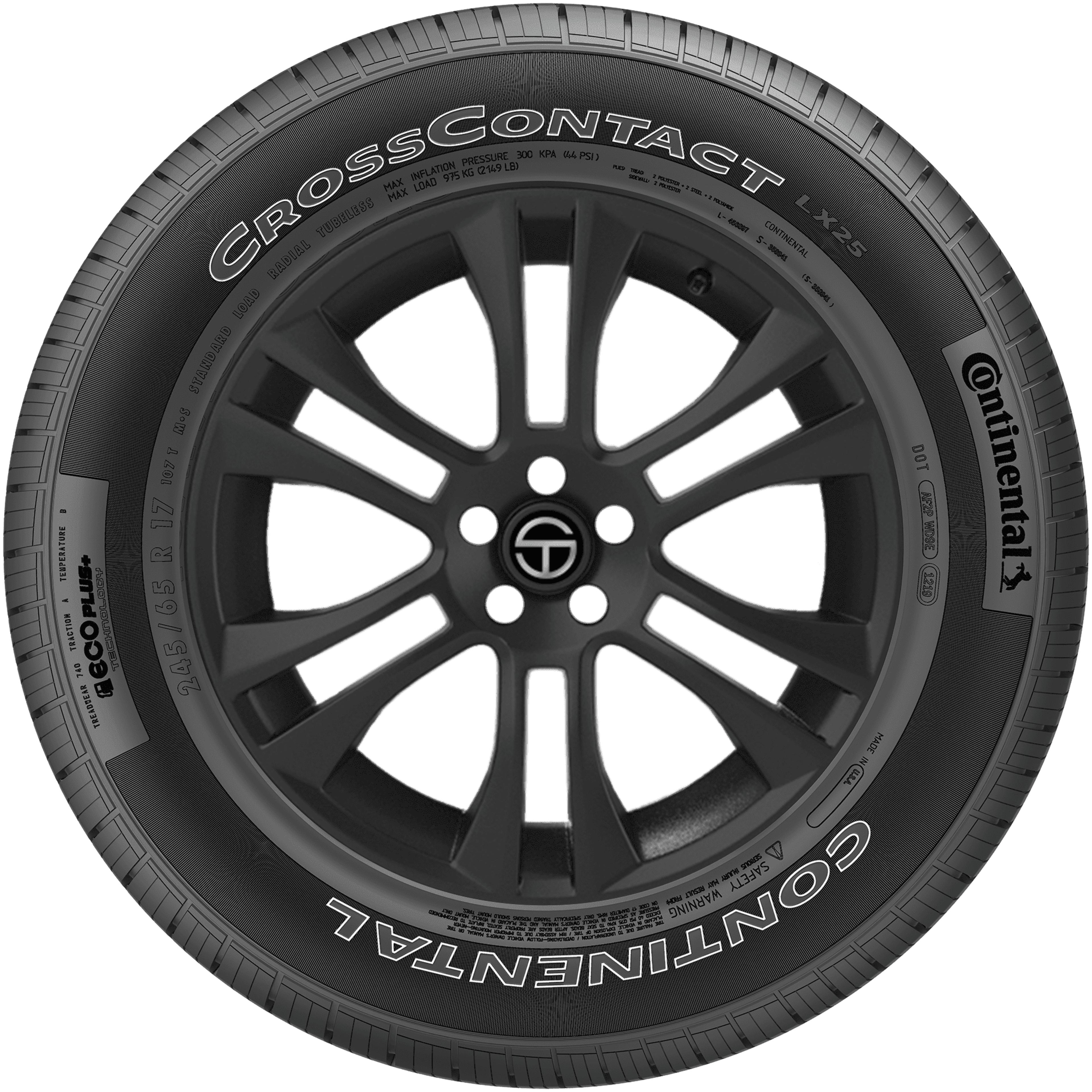 Continental CrossContact LX25 mounted on an SUV